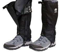 Pike Trail Beingamaschen – wasserdichte und verstellbare Schneestiefel-Gamaschen mit anpassbarer Passform-Technologie zum Wandern, Wandern, Jagen, Bergsteigen und Schneeschuhwandern von Pike Trail