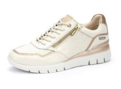 Keilsneaker PIKOLINOS "CANTABRIA" Gr. 38, beige (creme) Damen Schuhe Sneaker von Pikolinos