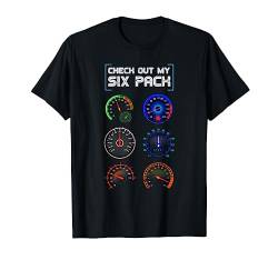 Guck mal mein Sixpack Lustiges Flieger Geschenk Pilot T-Shirt von Pilot T-Shirts & Geschenkideen