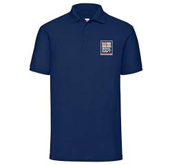 Royal Navy Polo-Shirt Gr. Large, navy von Pineapple Joes