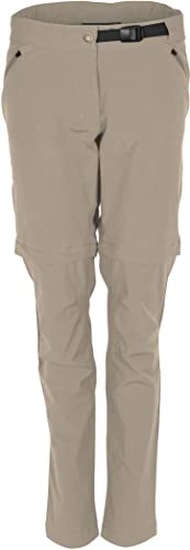 Pinewood 3045 Everyday Travel Zip-Off Damen Hose Sand (200) 36 von Pinewood