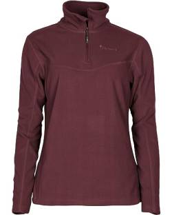 Pinewood 3069 Tiveden Damen Fleece Pullover Earth Plum (815) XS von Pinewood