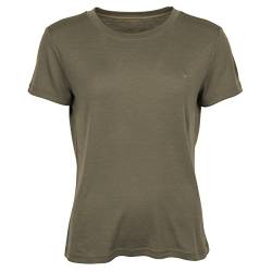 Pinewood 3345 Travel Merino Damen T-Shirt Grün (100) M von Pinewood