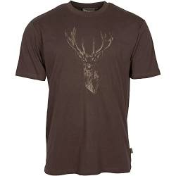 Pinewood 5038 Rotwild T-Shirt Wildlederbraun (241) S von Pinewood