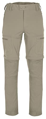 Pinewood Finnveden Hybrid Zip Off Stretch Hose für Herren. Für Outdooraktivitäten wie Wandern, Trekking, Jagd, Hundesport (C54, 224 Light Khaki) von Pinewood