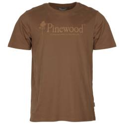 Pinewood - Outdoor Life T-Shirt - T-Shirt Gr S braun von Pinewood