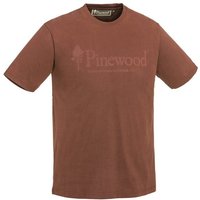 Pinewood T-Shirt OUTDOOR LIFE CS MEN T-Shirt mit Print aus Organic Cotton, auch in Großen Größen von Pinewood