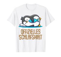 Offizielles Schlafshirt Pinguin T-Shirt von Pinguin Schlafshirt