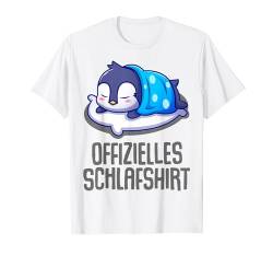 Offizielles Schlafshirt Pinguin T-Shirt von Pinguin Schlafshirt