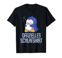 Offizielles Schlafshirt Pinguin T-Shirt von Pinguin Schlafshirt