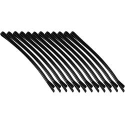 12 Stücke Matte Schwarze Haarnadeln Haarclip Lady Bobby Pins Unsichtbar Gerader Haargrößling Styling Werkzeuge Zubehör Für Frauen von PiniceCore