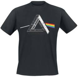 Pink Floyd Escher Männer T-Shirt schwarz L 100% Baumwolle Band-Merch, Bands von Pink Floyd