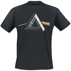 Pink Floyd Escher Männer T-Shirt schwarz XL 100% Baumwolle Band-Merch, Bands von Pink Floyd