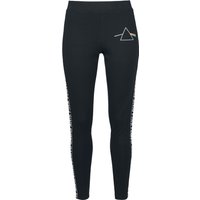 Pink Floyd Leggings - Amplified Collection - Ladies Cotton Taped Yoga Leggings - XS bis S - für Damen - Größe XS - schwarz  - Lizenziertes von Pink Floyd