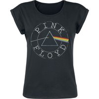 Pink Floyd T-Shirt - Logo Circle - L bis 5XL - für Damen - Größe 4XL - schwarz  - Lizenziertes Merchandise! von Pink Floyd