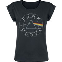 Pink Floyd T-Shirt - Logo Circle - L bis 5XL - für Damen - Größe 5XL - schwarz  - Lizenziertes Merchandise! von Pink Floyd