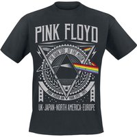 Pink Floyd T-Shirt - The Dark Side Of The Moon - Tour 1972 - M bis 3XL - für Männer - Größe M - schwarz  - Lizenziertes Merchandise! von Pink Floyd