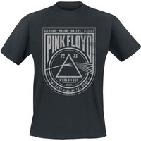 Pink Floyd T-Shirt - World Tour - M bis XXL - für Männer - Größe L - schwarz  - Lizenziertes Merchandise! von Pink Floyd