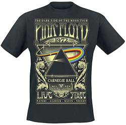 Pink Floyd The Dark Side of The Moon - Live On Stage 1972 Männer T-Shirt schwarz L von Pink Floyd