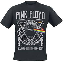 Pink Floyd The Dark Side of The Moon - Tour 1972 Männer T-Shirt schwarz M von Pink Floyd