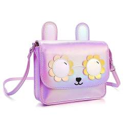 PinkSheep Einhorn Geldbörse Mädchen Geldbörse Kleinkind Geldbörse Kinder Geldbörse Mädchen Geldbörse für kleine Mädchen Kinder Geldbörse Umhängetasche für Mädchen Mädchen Mädchen Mode, Bunny3, Small von PinkSheep