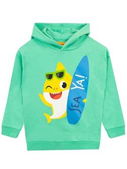 Pinkfong Jungen Kapuzenpullover Baby Shark 110 von Pinkfong