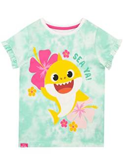Pinkfong Mädchen T-Shirt Baby Shark Blau 92 von Pinkfong
