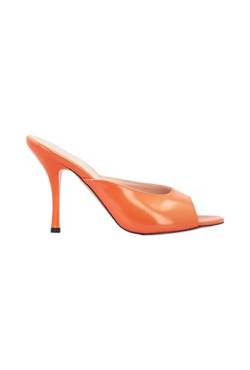 Pinko Damen Abrasivated Sandale, Orange, 39 EU von Pinko