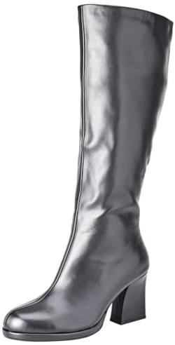 Pinko Damen Elgar Kunstleder Mode-Stiefel, Z99 Schwarz Limousine, 35 EU von Pinko