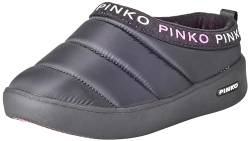 Pinko Damen Garland Sneaker Nylon/Samt Gymnastikschuh, Z99 Schwarz Limousine, 36 EU von Pinko