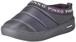 Pinko Damen Garland Sneaker Nylon/Samt Gymnastikschuh, Z99 Schwarz Limousine, 38 EU von Pinko