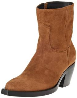 Pinko Damen Mozart Texano Suede Westernstiefel, L15 Tabakbraun, 41 EU von Pinko