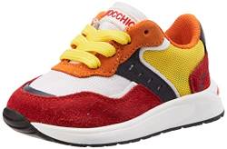 Pinocchio Jungen P1070 Sneaker, Rot, 25 EU von Pinocchio