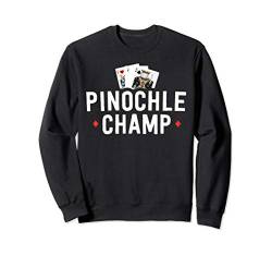 Funny Pinochle Shirt Tournament Pinochle Champ Player Gift Sweatshirt von Pinochle by 14th Floor