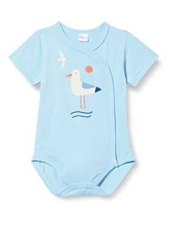 Pinokio Baby - Jungen Bodysuits Short Sleeve Buttoned Underwear, Blue Sailor, 56 EU von Pinokio