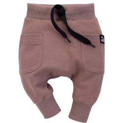 Pinokio Baby - Jungen Hose Dreamer Casual Pants, Altrosa/Braun, 68 EU von Pinokio