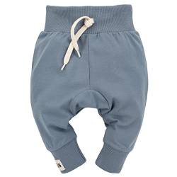 Pinokio Baby Leggins Fun Time, 95% Cotton, 5% Elastane, Blue Unisex Gr. 56-86 (68) von Pinokio