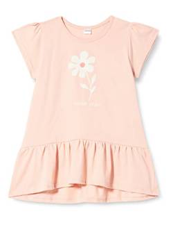 Pinokio Baby - Mädchen Short Sleeve Tunic Shirt, Pink Summer Garden, 104 EU von Pinokio