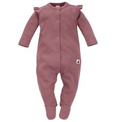 Pinokio Baby Overall Tres Bien, 100% cotton Dark pink, Girls Gr. 56-86 (74) von Pinokio