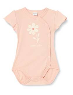 Pinokio Bodysuit Buttoned Short Sleeve Summer Garden, 100% Cotton pink, Girls 56-74 (68) von Pinokio