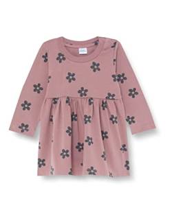 Pinokio Dress Happiness 62 RC, 95% Cotton 5% Elastane, pink with Flowers, Girls 62-104 (62) von Pinokio