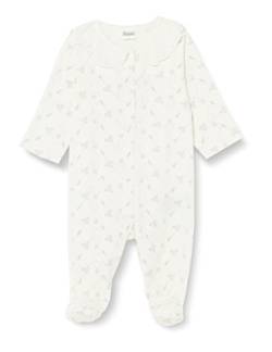 Pinokio OVERAL CHARLOTTE, 95% Cotton 5% Elastane, ecru with flowers, girls 56-74 (68) von Pinokio