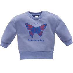 Pinokio Sweatshirt Imagine, Lavendel Schmetterlingsmuster, Mädchen 62-122 (80) von Pinokio