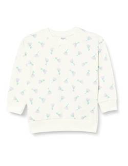 Pinokio Sweatshirt Lilian, 100% Cotton, Ecru Flowers Girls 62-122 (62) von Pinokio