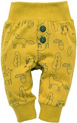 Pinokio Unisex Kinder Baby Leggins Casual Pants, Gelb, 74 EU von Pinokio