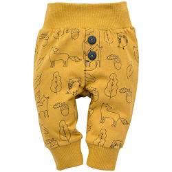 Pinokio Unisex Kinder Pinokio Baby Leggins Casual Pants, Gelb, 80 EU von Pinokio