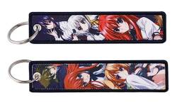 Pinstant High School DxD Rias Gremory Manga Anime Schlüsselanhänger Schlüsselanhänger Ring, gemischt, 5.1 x 1.2 inches von Pinstant