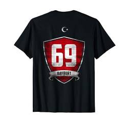 Bayburt 69 Memleket Bayburtlu Türkei Türkiye Geschenk T-Shirt von Pinti Shirt