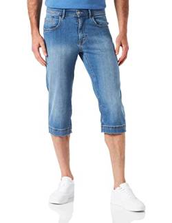Pioneer Herren Bill Jeans-Shorts, Light Blue Used, 52 von Pioneer