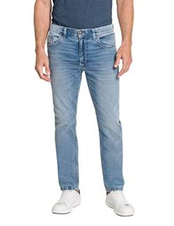 Pioneer Herren Hose 5 Pocket Stretch Denim Jeans, Light Blue Fashion, 38W / 30L von Pioneer